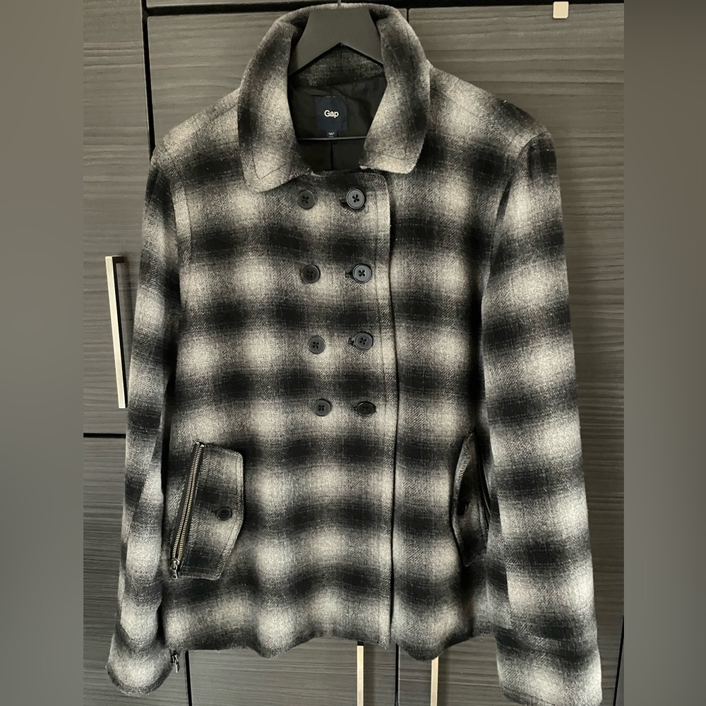 Gap Plaid Peacoat XXL